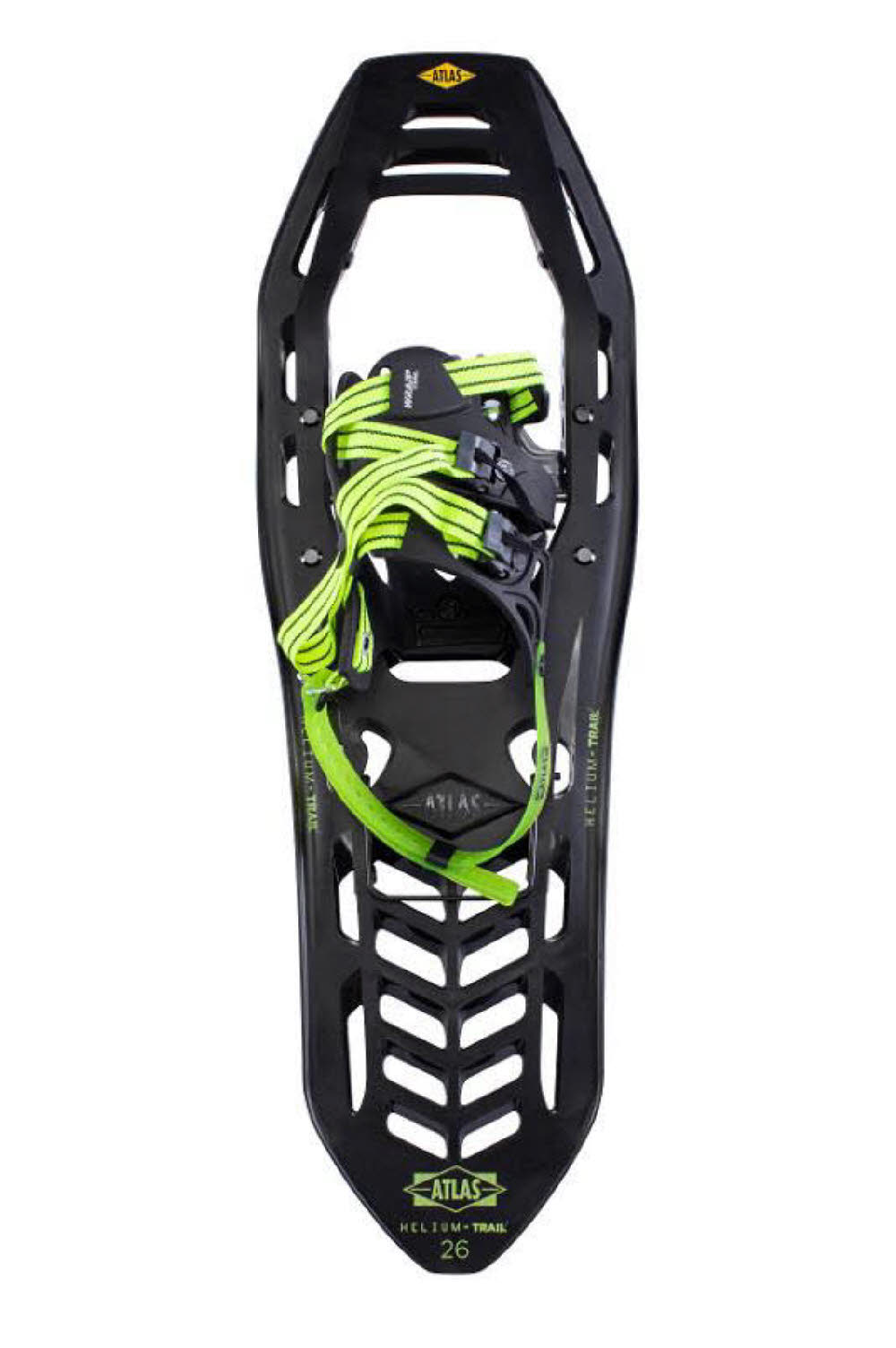 Atlas Helium Trail 23 Damen Schneeschuhe Snowshoes Wrapp Trail schwarz/grün NEU