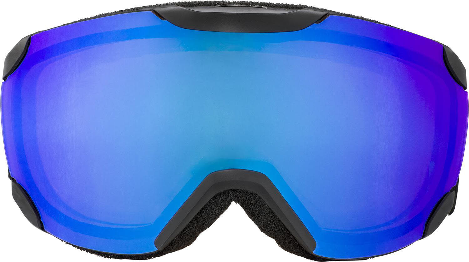 Alpina Thaynes Q-Lite Skibrille Halbrahmenbrille schwarz