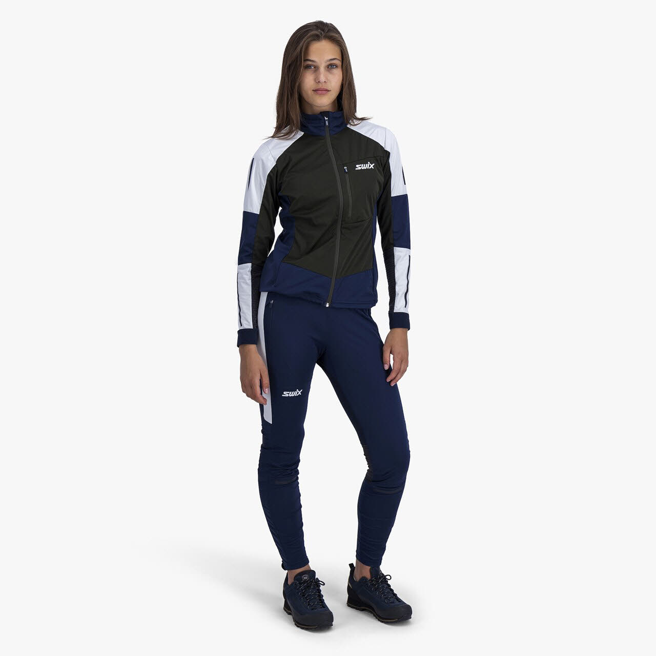 Swix Dynamic pant Damen Langlaufhose Funktionshose blau