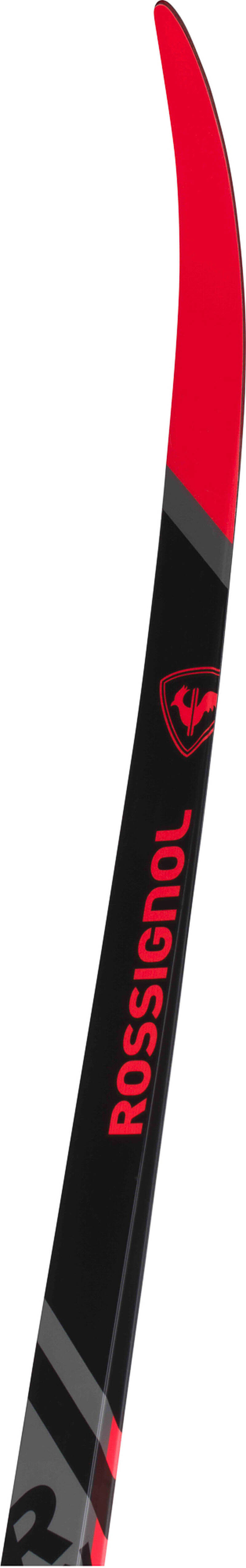 Rossignol UNISEX NORDIC SKIER X-IUM R-SKIN Langlauf-Ski Fell grau rot