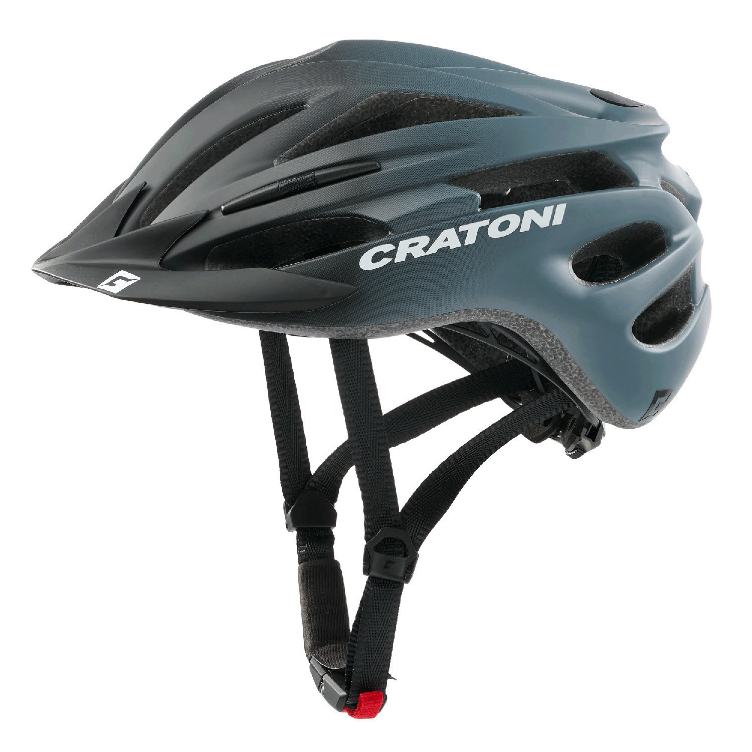 Cratoni KI Pacer Jr. Jungen Fahrradhelm Allrounder leicht kompakt Trail Radtour grau NEU