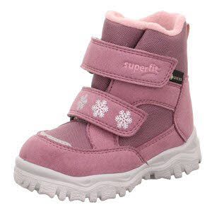 Superfit HUSKY1 Winterstiefel gefüttert Outdoorschuhe Kinder lila/rosa