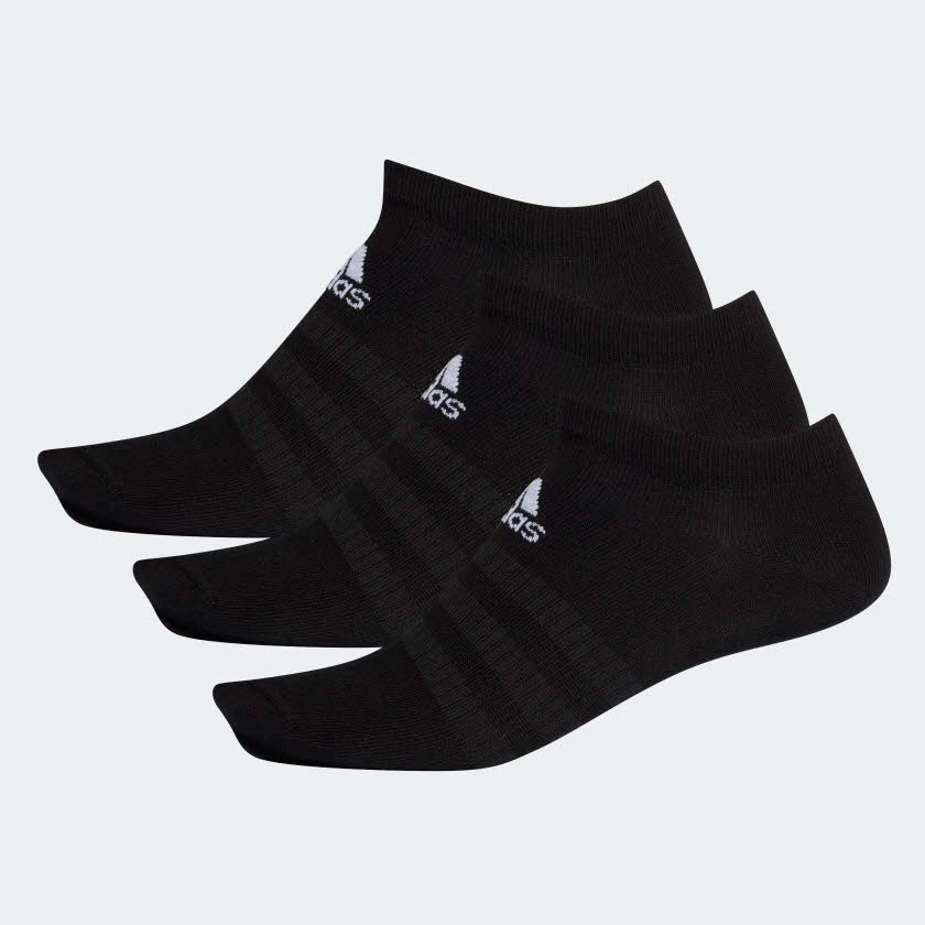 adidas Low Cut unisex Freizeit Socken Schwarz NEU