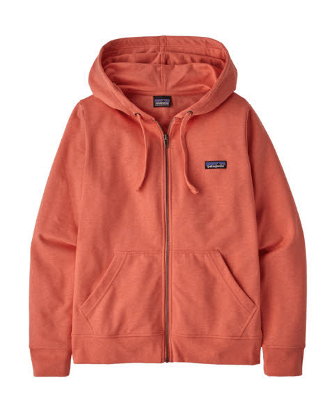 Patagonia Women's Ahnya Full-Zip Hoody Kapuzenjacke Sweatjacke Damen orangerot