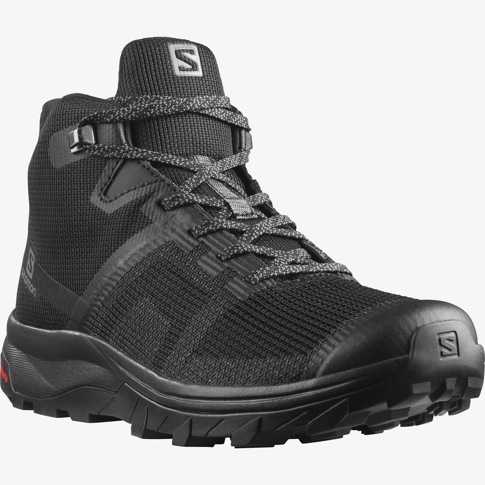 Salomon OUTline Prism MID GTX W Damen Wanderschuhe Trekkingschuhe OutdoorFreizeit schwarz NEU