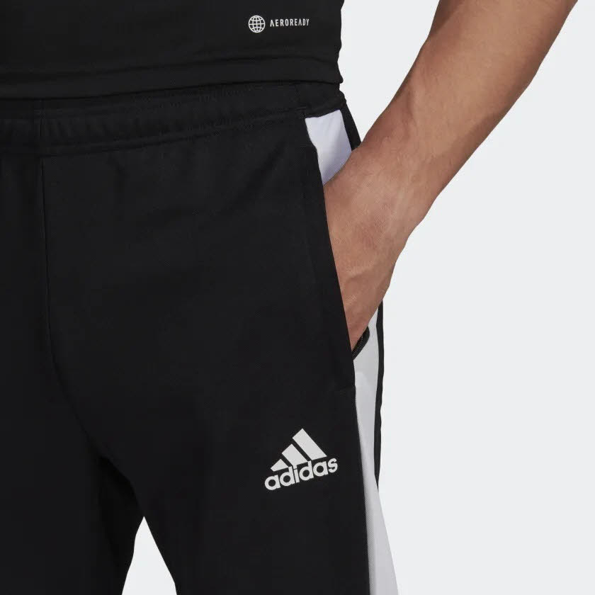 adidas TIRO TR PNT ES Essential Herren Hose Jogginghose Fußballhose schwarz NEU