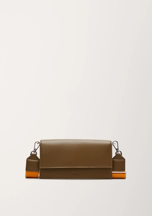 s.Oliver City Bag im Two Tone-Design Damen Handtasche braun