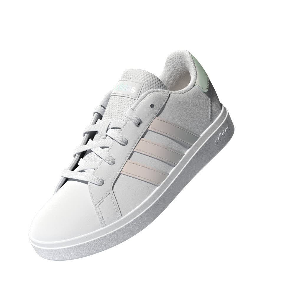 adidas Grand Court Mädchen Lifestyle-Schuhe Tennis-Schuhe weiß