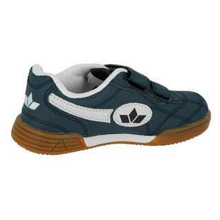 Lico Bernie Jungen Slipper Klettverschluss blau