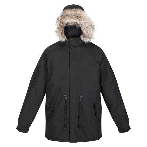 Regatta Salinger III Parka Jacke Freizeitjacke modisch Herren schwarz