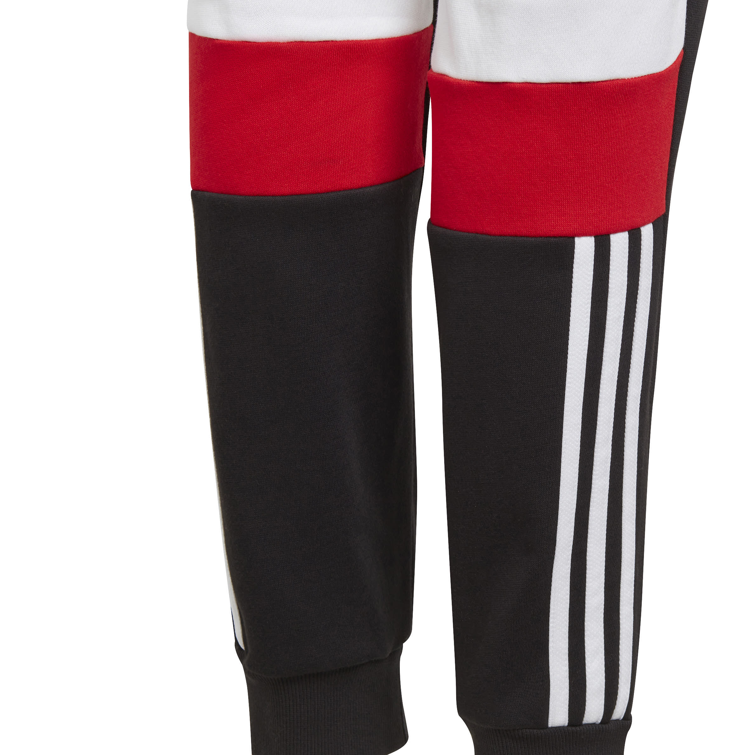 adidas TIBERIO 3-STREIFEN Colorblock Jungen Hose Jogginghose schwarz