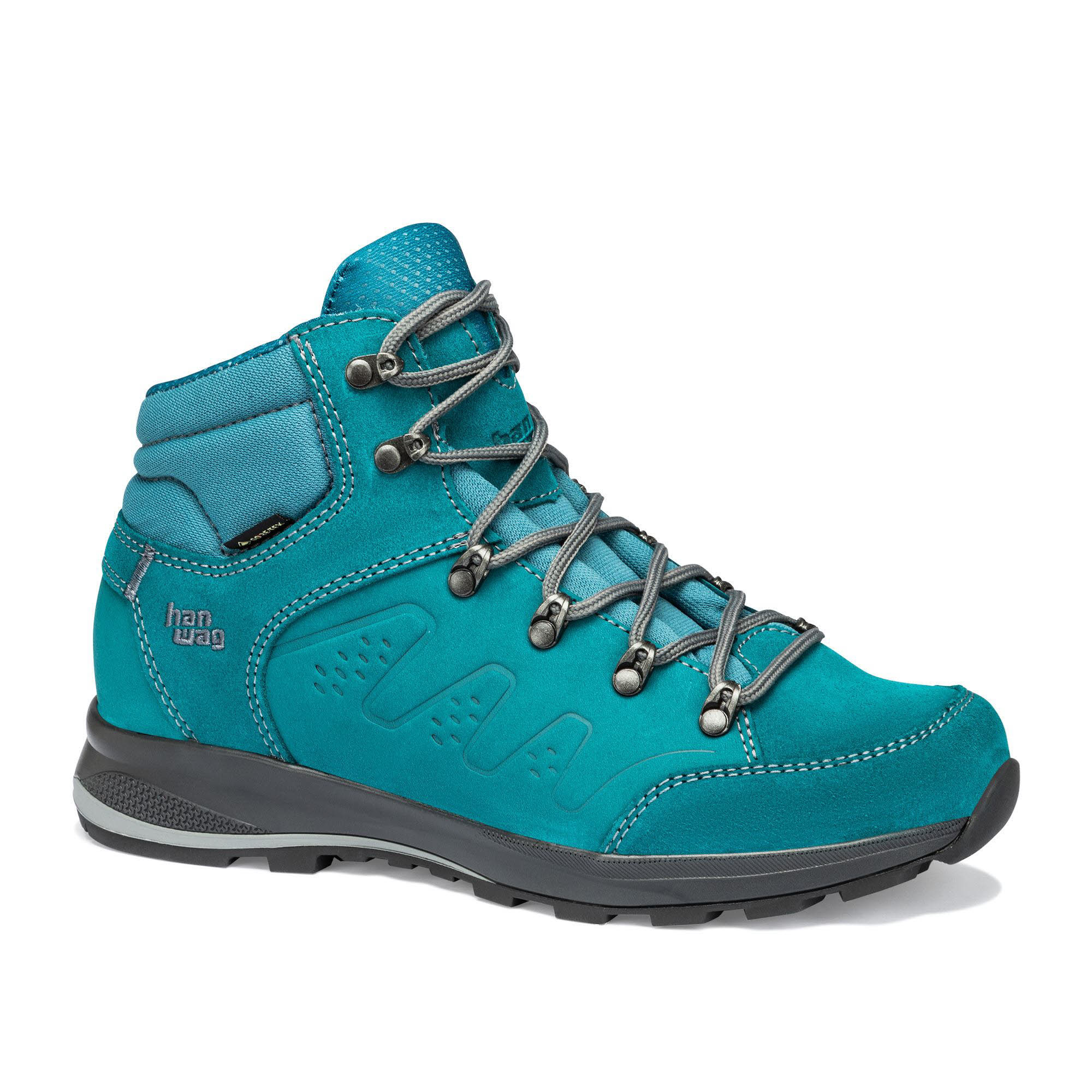 Hanwag Torsby Lady GTX Trekkingschuhe High Wanderschuhe Gore-Tex wasserdicht Damen blau