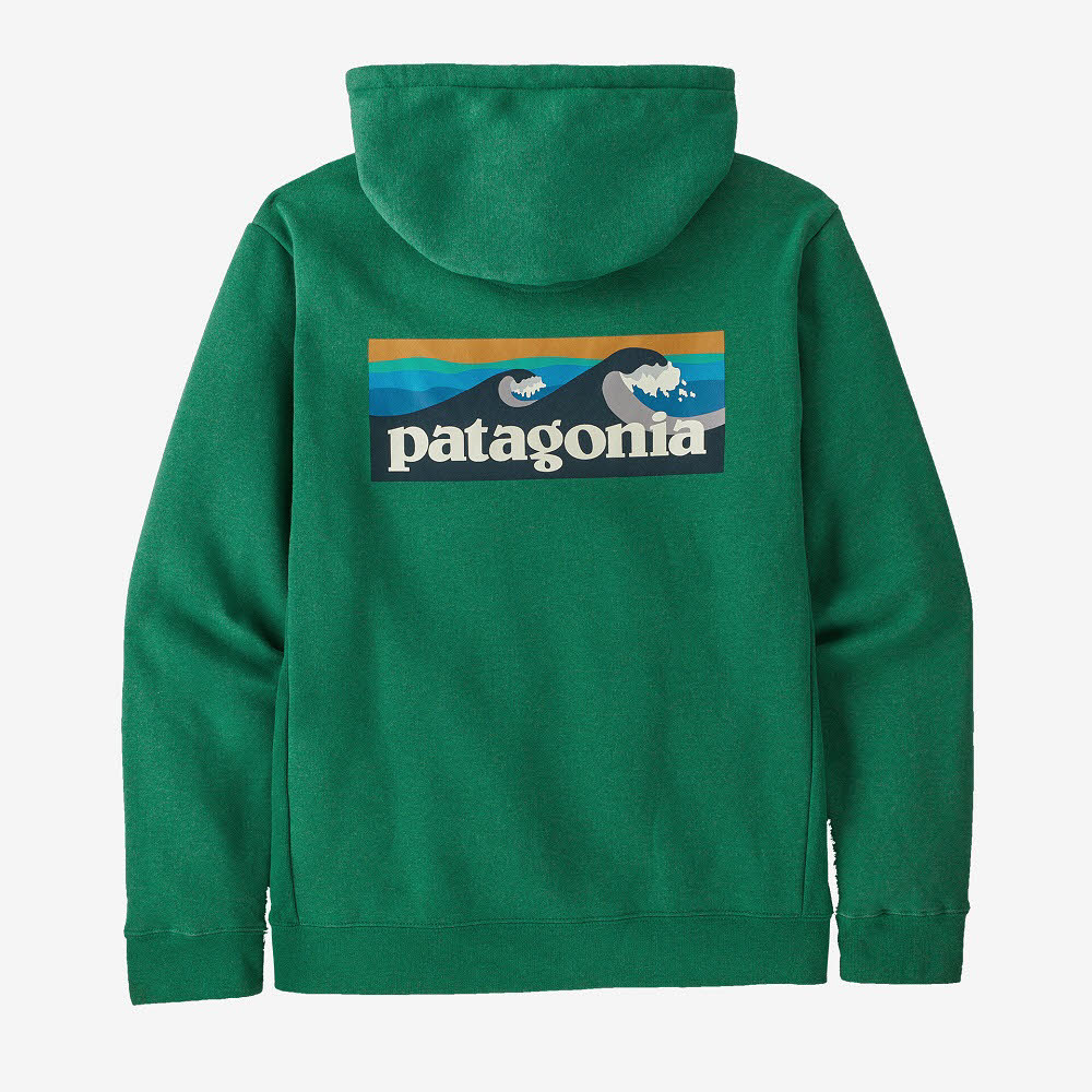 Patagonia Boardshort Logo Uprisal Hoody Herren Hoodie Kapuzenpullover grün