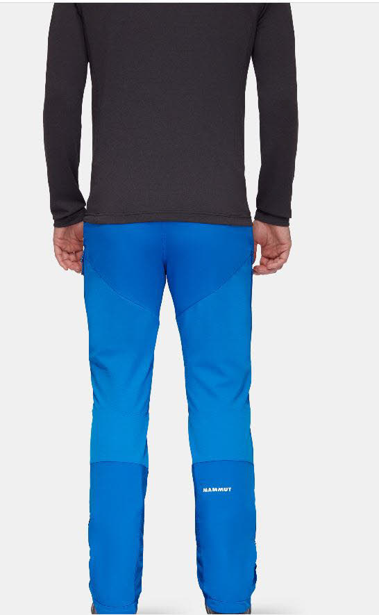 Mammut Aenergy SO Hybrid Pants Herren Trekkinghose gefüttert Wanderhose blau