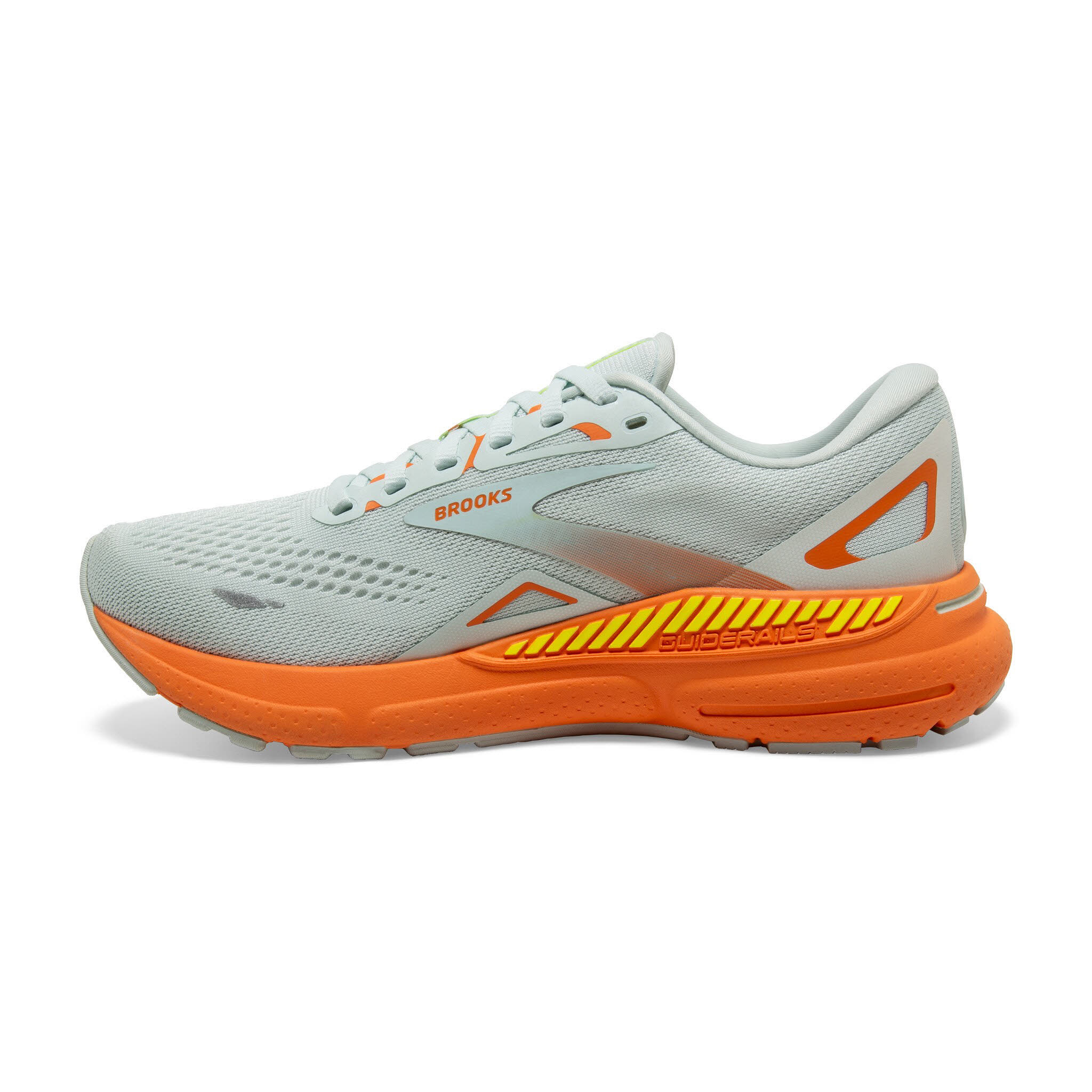 Brooks Adrenaline GTS 23 Laufschuh Joggingschuh Damen hellgrau orange