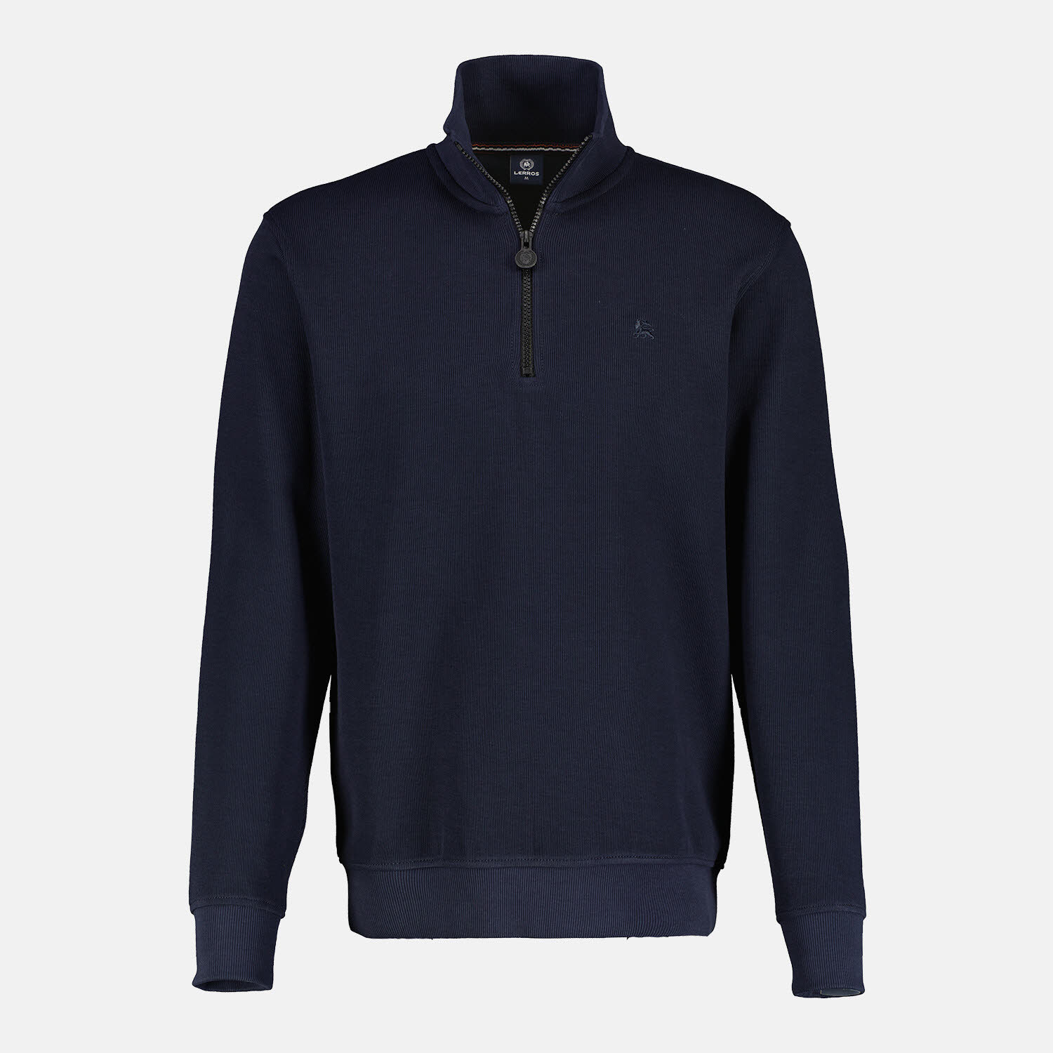 Lerros Troyer Herren Sweatshirt Half Zip blau