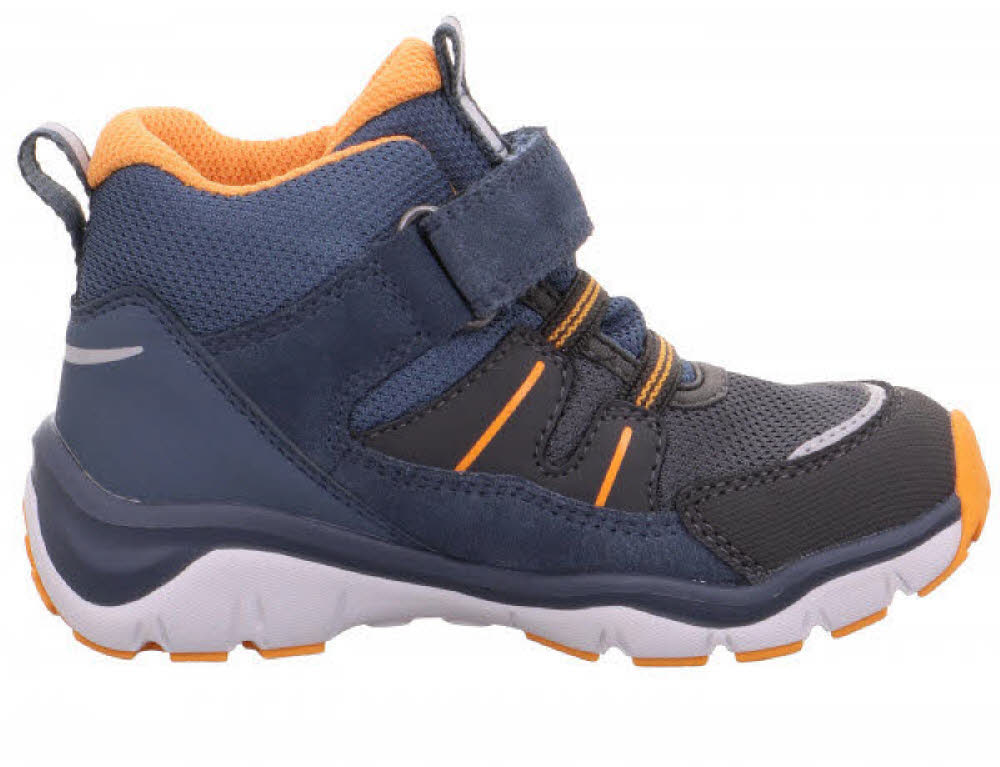 Superfit Sport5 Sneaker mit Klettverschluss Halbschuh Kleinkinderschuh Kids blau orange NEU