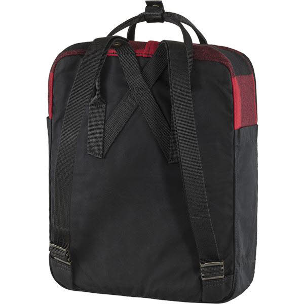 Fjällräven Kanken Re-Wool Tagesrucksack Schulrucksack red/black