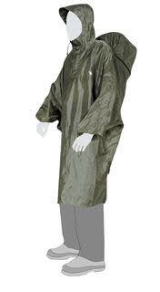 Tatonka Cape S Unisex Regenponcho Regencape mit Rucksackschutz grün NEU