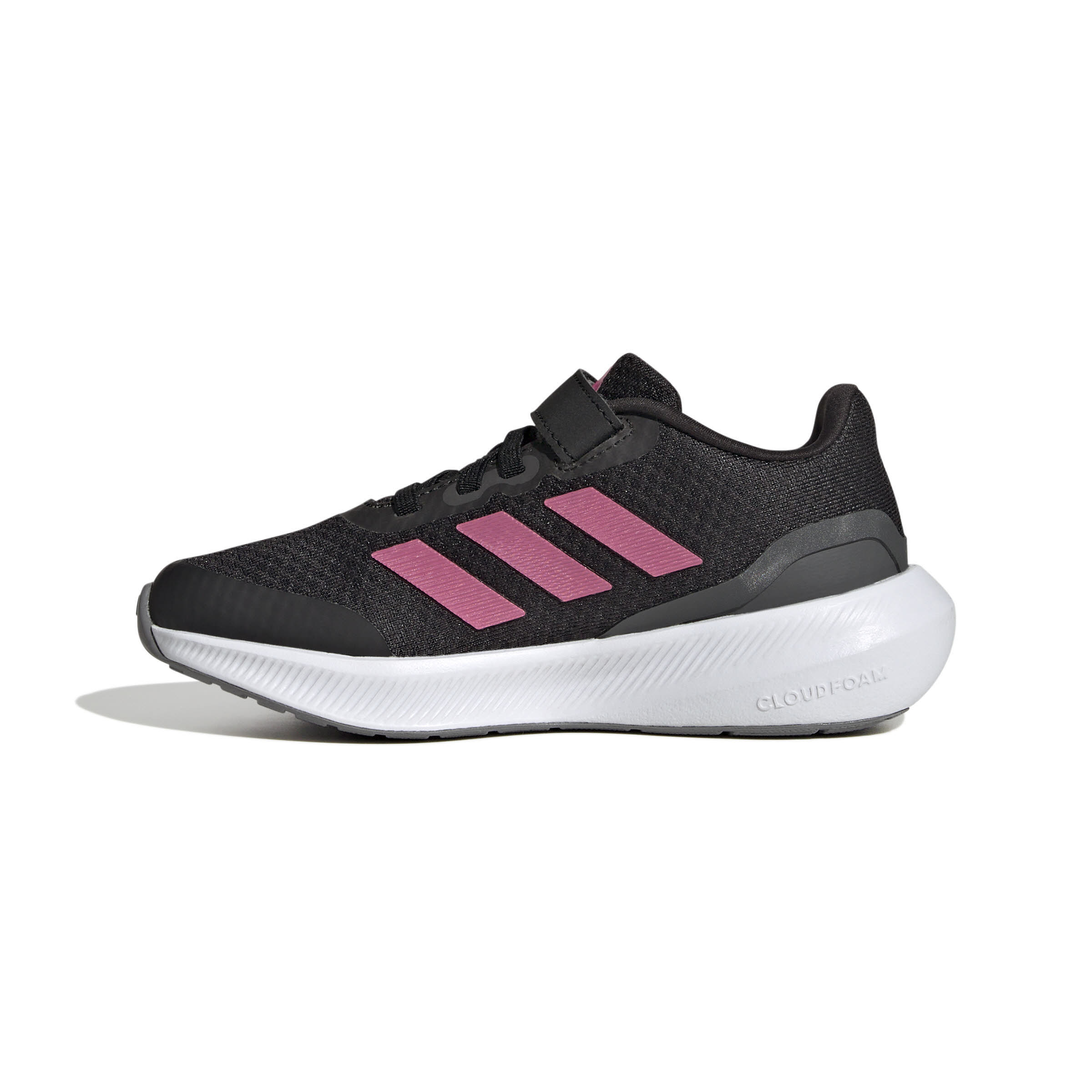 adidas RunFalcon 3.0 Elastic Lace Top Strap Mädchen Sneaker Sportschuhe Laufschuhe schwarz