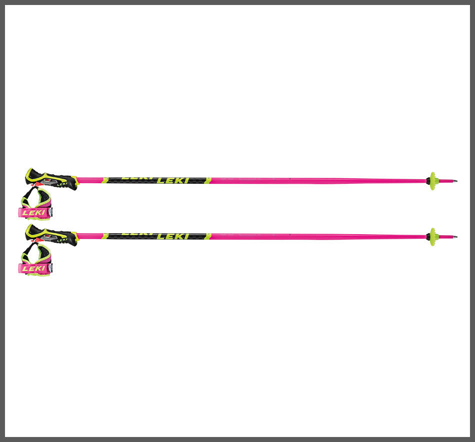 Leki WCR TBS SL 3D Skistöcke Aluminium Alpin pink NEU