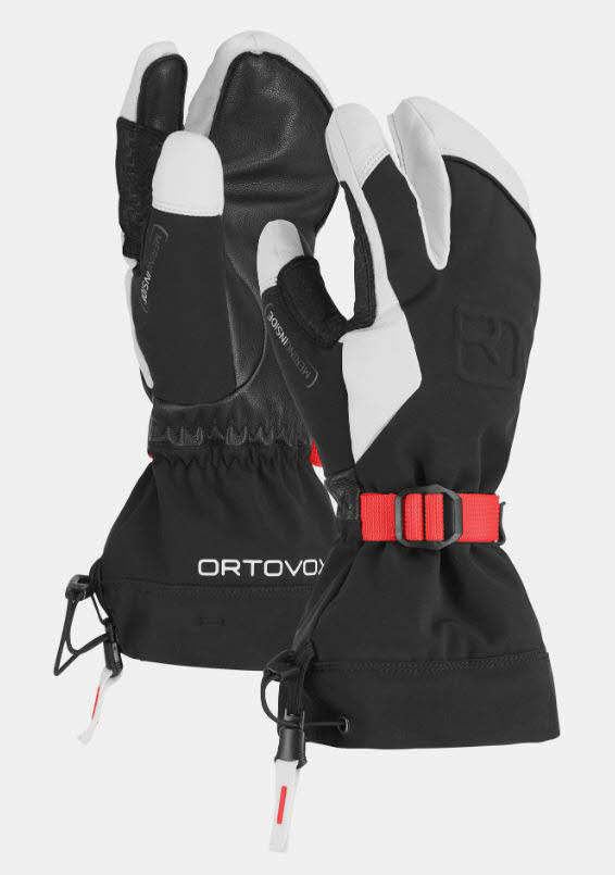 Ortovox Merino Freeride 3 Damen Handschuhe Fingerhandschuhe schwarz