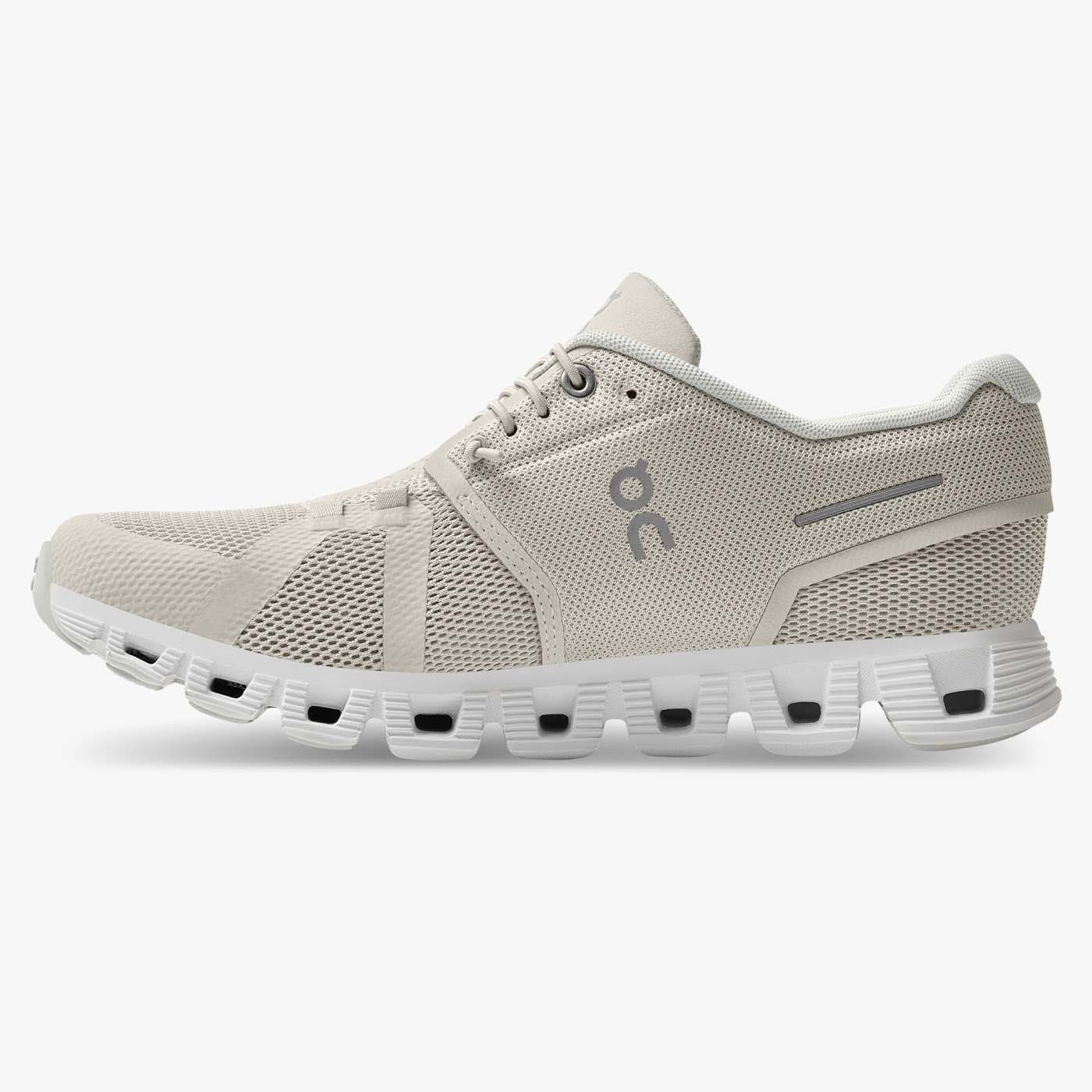 On Cloud 5 Laufschuhe Running Sport Sneaker Damen pearl/white NEU