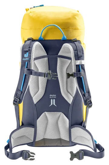 Deuter Climber Kinderrucksack mit Helmhalterung Wanderstockhalterung Gelb NEU