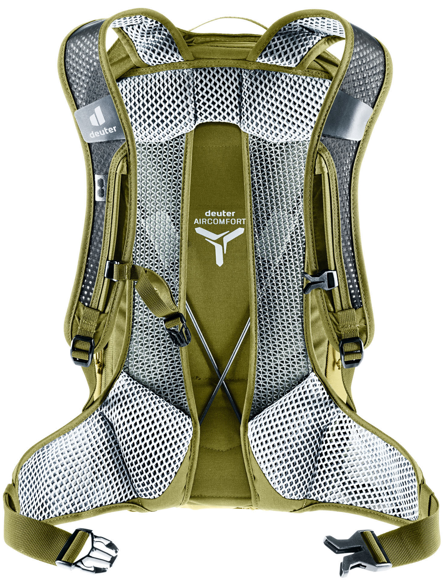 Deuter Race Air 14+3 Unisex Rucksack Fahrradrucksack grün