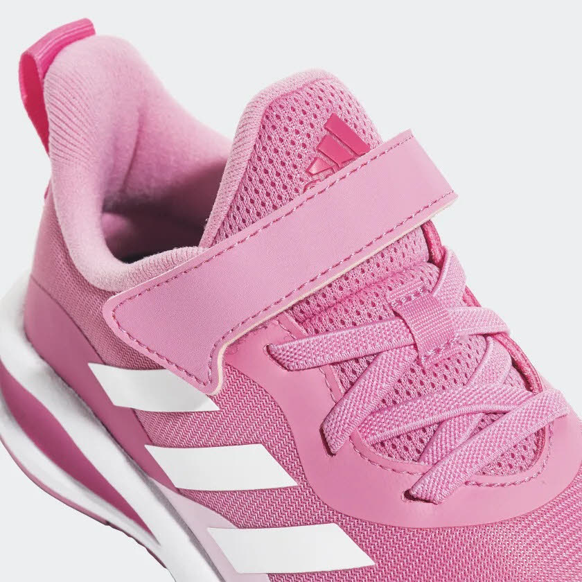 adidas FortaRun Sport Elastic Lace Top Strap Mädchen Laufschuhe Sportschuhe Sneaker rosa