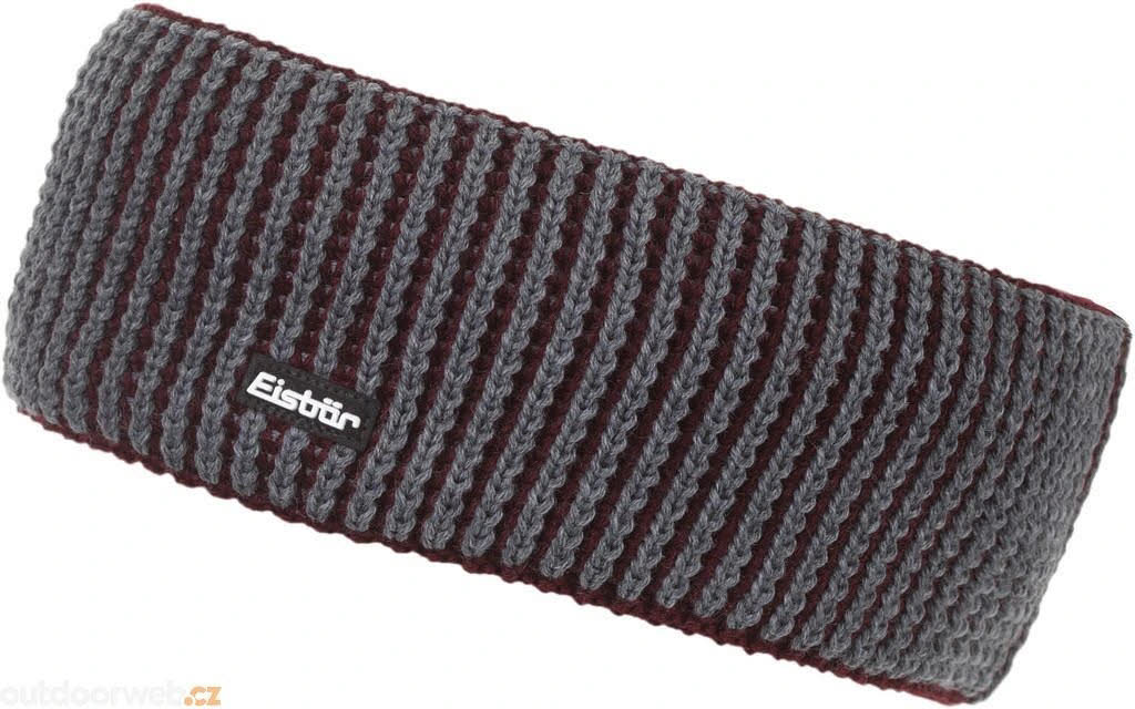 Eisbär Jasper Herren Stirnband Winterstirnband Wintersport Outdoor schwarz NEU