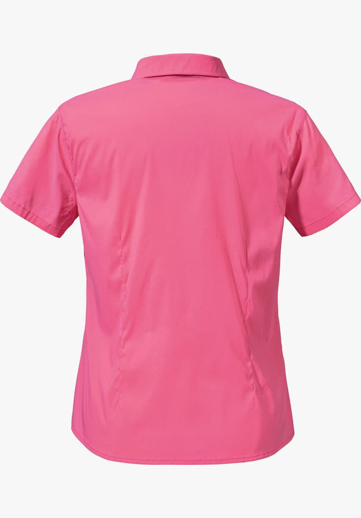 Schöffel Blouse Graseck L Damen Bluse Wanderbluse Outdoorbluse pink