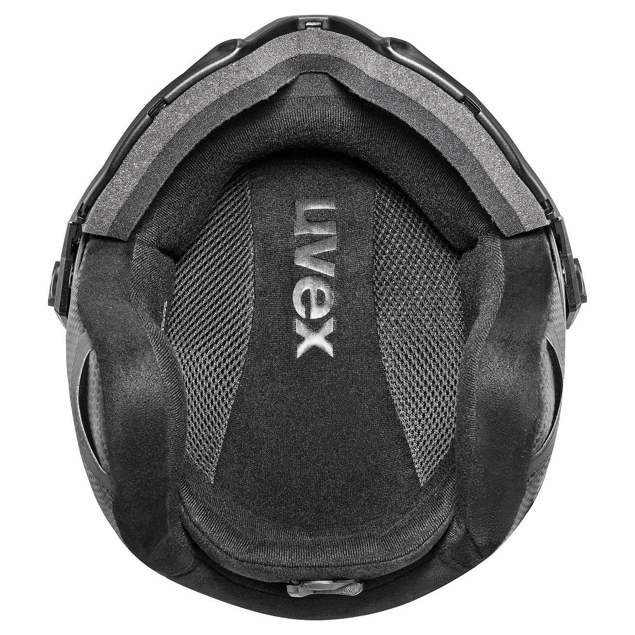 Uvex instinct visor pro v Skihelm Visier Unisex schwarz silber