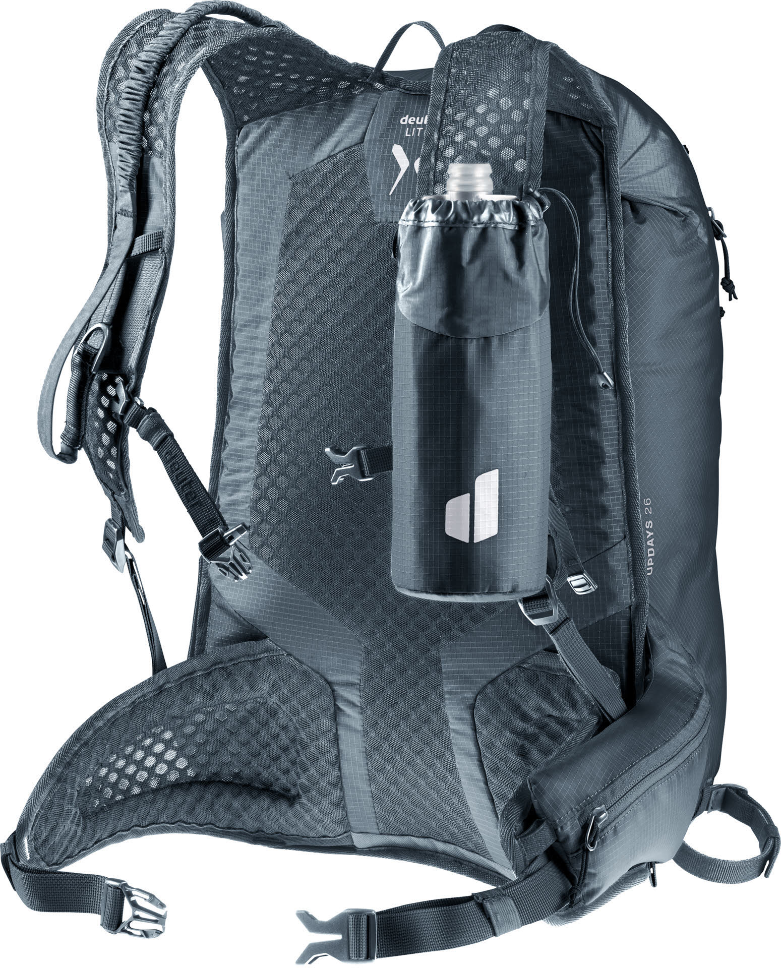 Deuter Updays 26 Skitourenrucksack Leicht Ergonomisch Schwarz