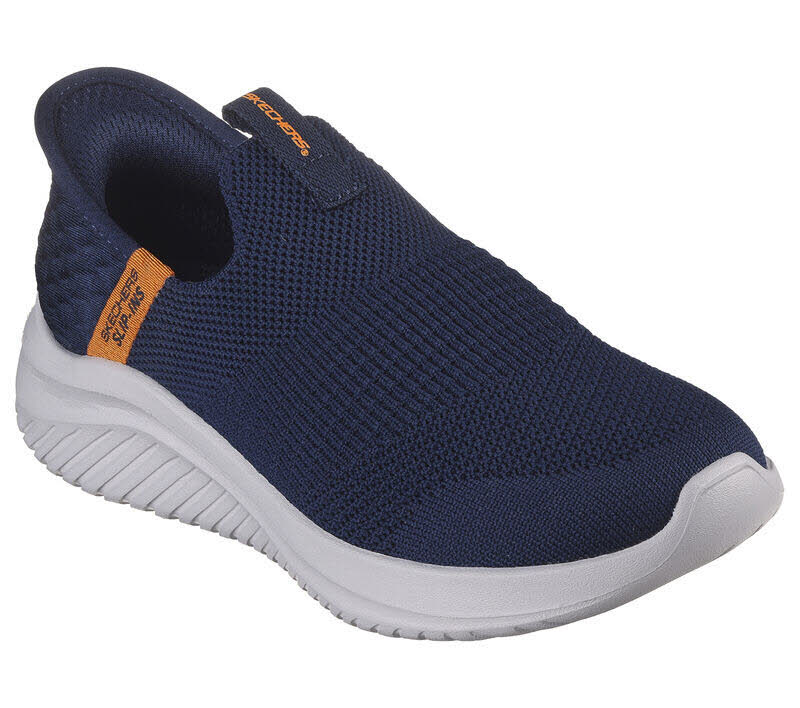 Skechers ULTRA FLEX 3.0 – SMOOTH STEP Slipper Sneaker Kinder Jungen dunkelblau