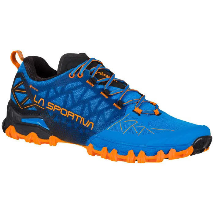 La Sportiva Bushido II GTX Joggingschuhe Laufschuhe Trailrunning Gore-Tex Outdoor Herren blau