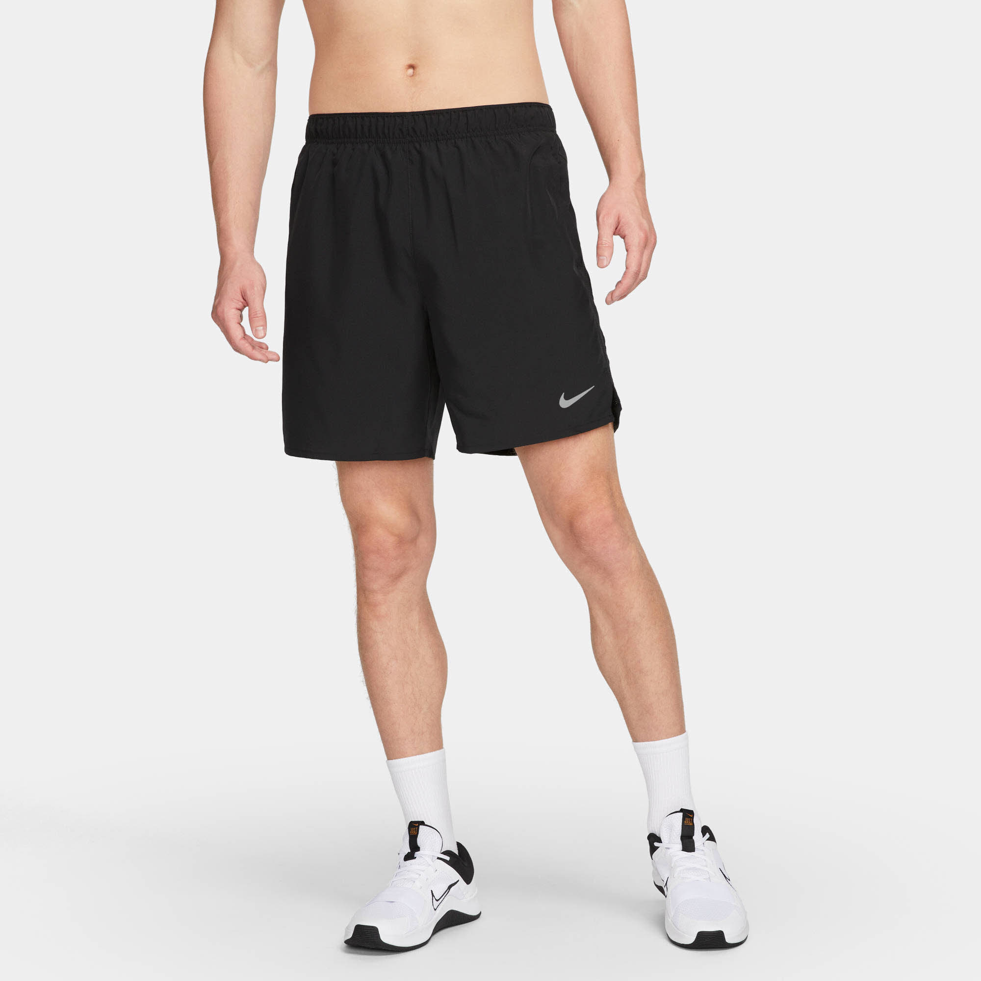 Nike Challenger Herren Dri-Fit-Laufshorts Sportshorts Trainingshose schwarz