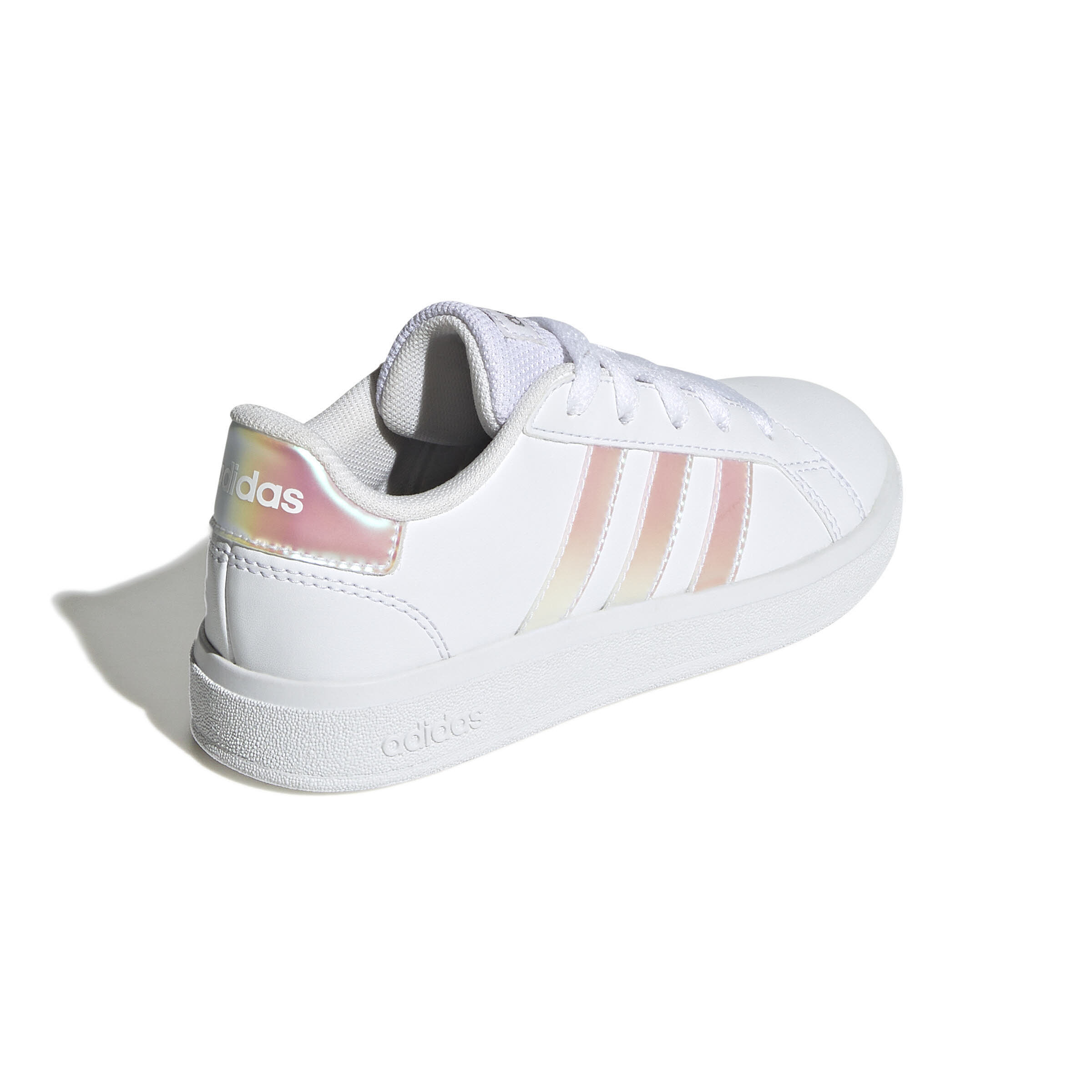 adidas Grand Court Mädchen Lifestyle-Schuhe Tennis-Schuhe weiß