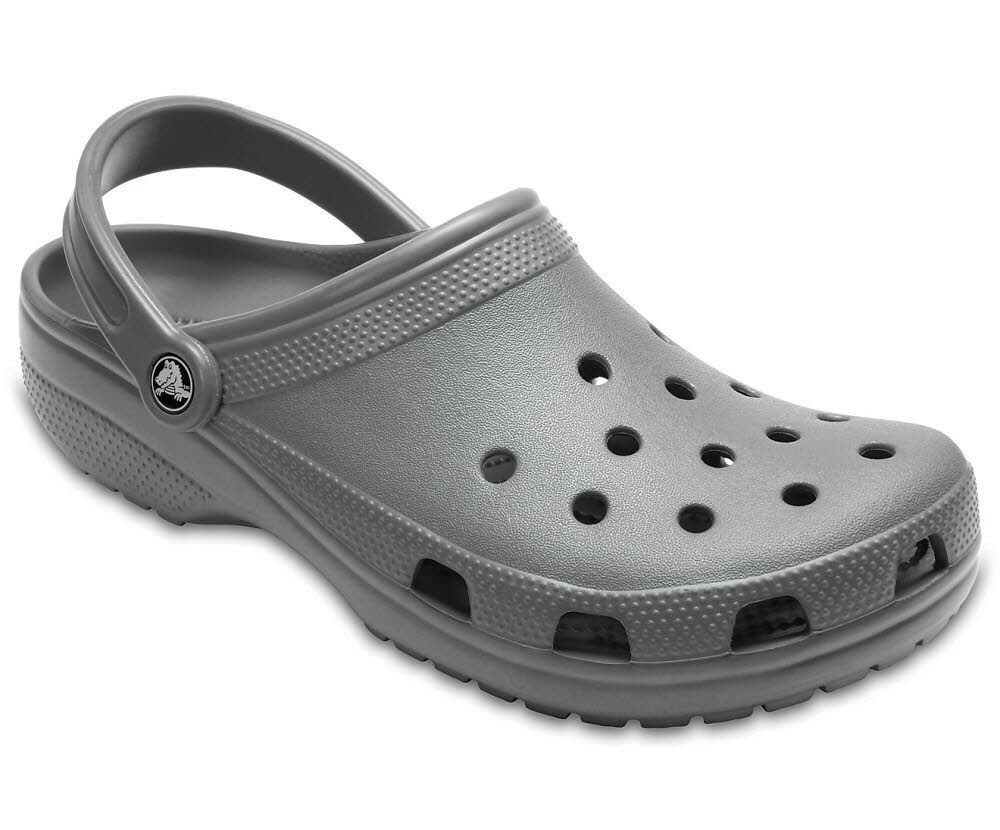 Crocs Classic Clog Herren Sandalen Badeschuhe Gartenclogs grau