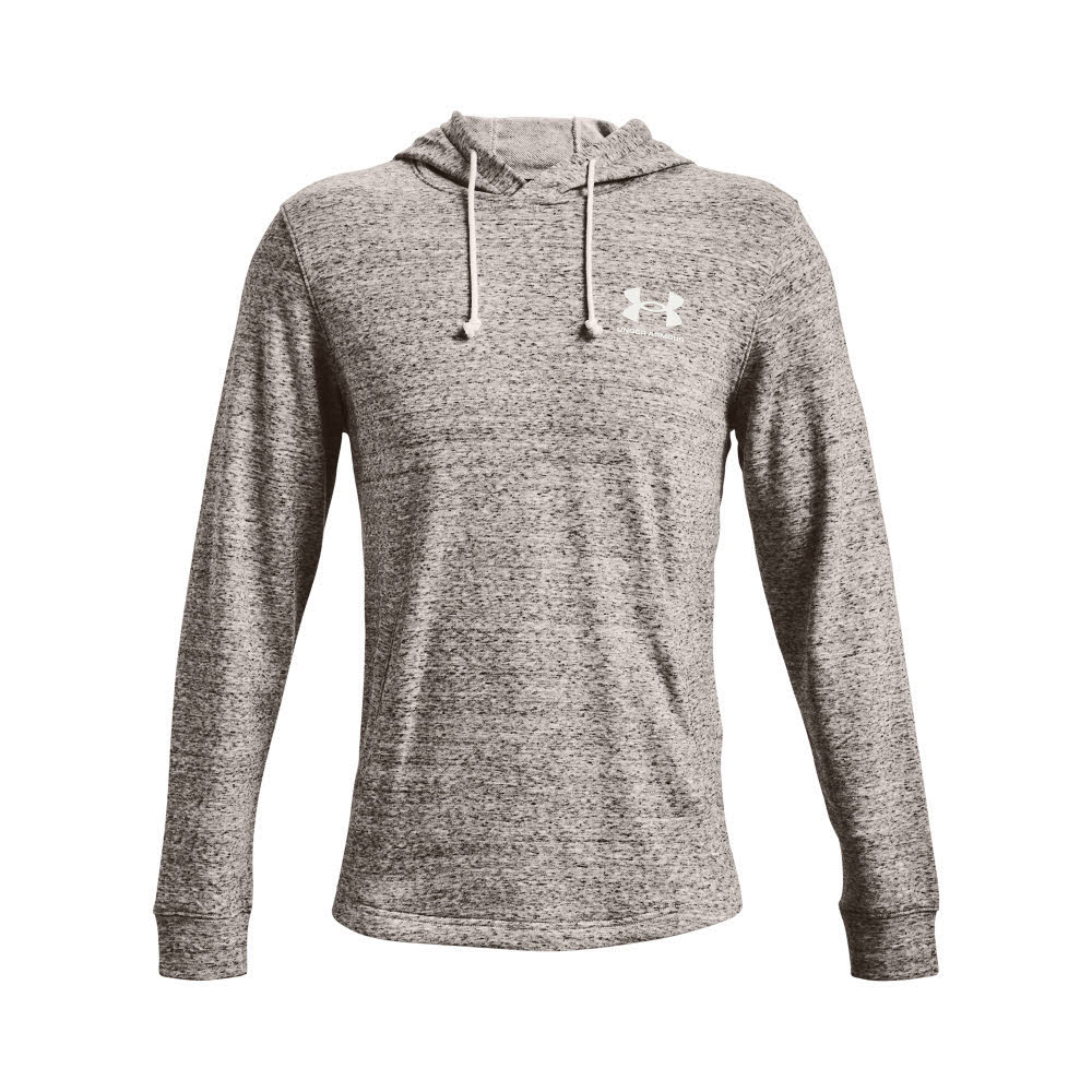 Under Armour Rival Herren Hoodie Kapuzenpullover French Terry grau