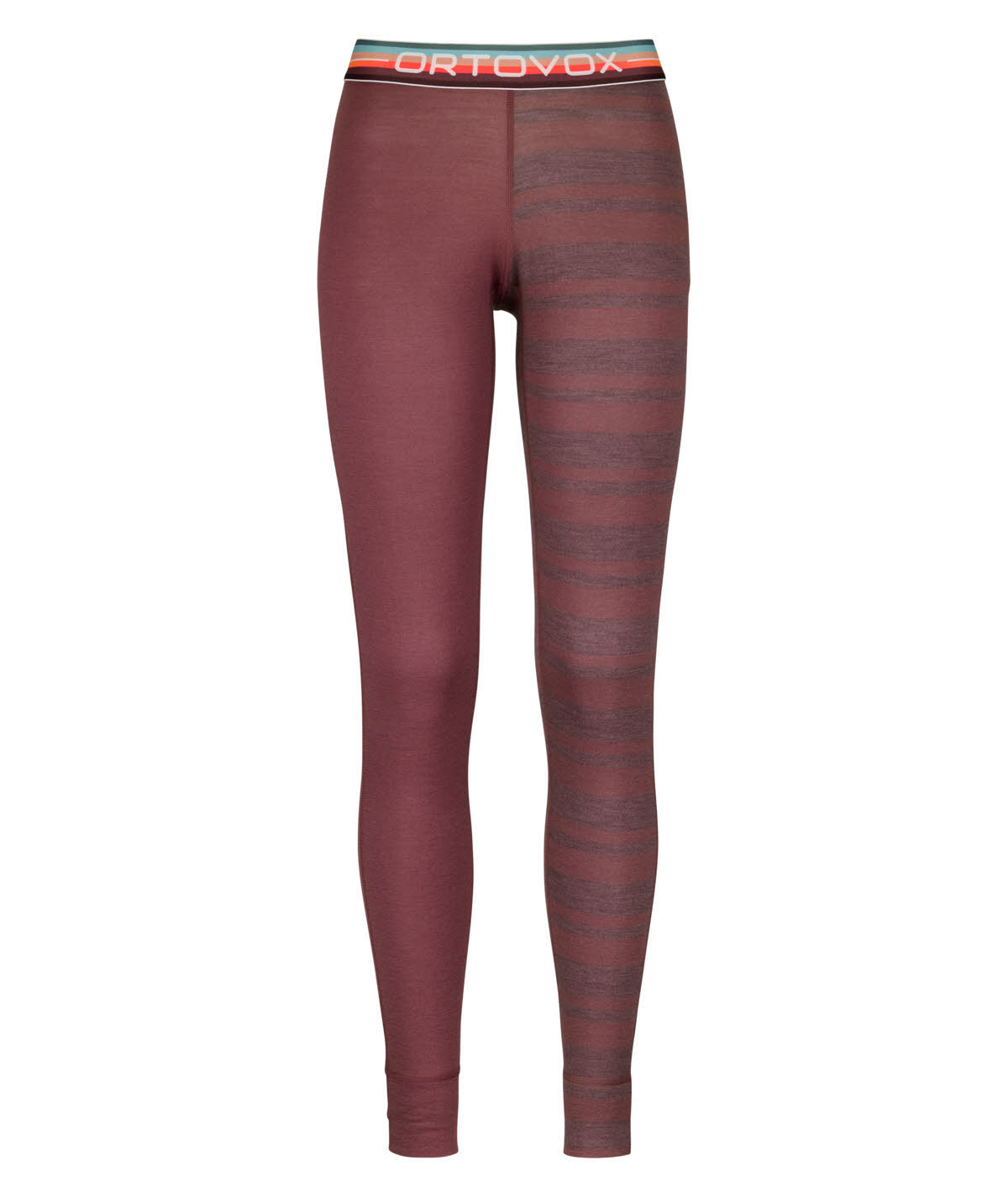 Ortovox 185 Rock´N´Wool Long Pants Damen Leggings rot