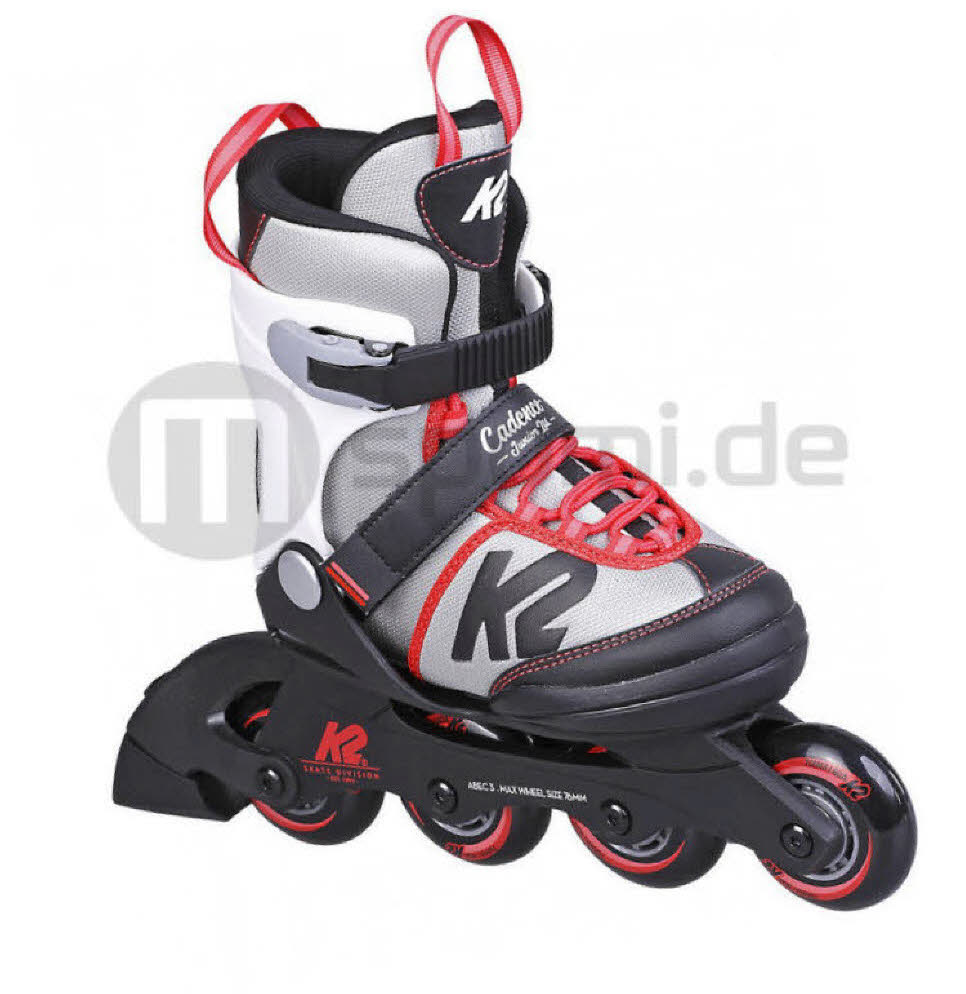 K2 Cadence JR Inlineskate Mädchen/Unisex verstellbar weiß/pink NEU