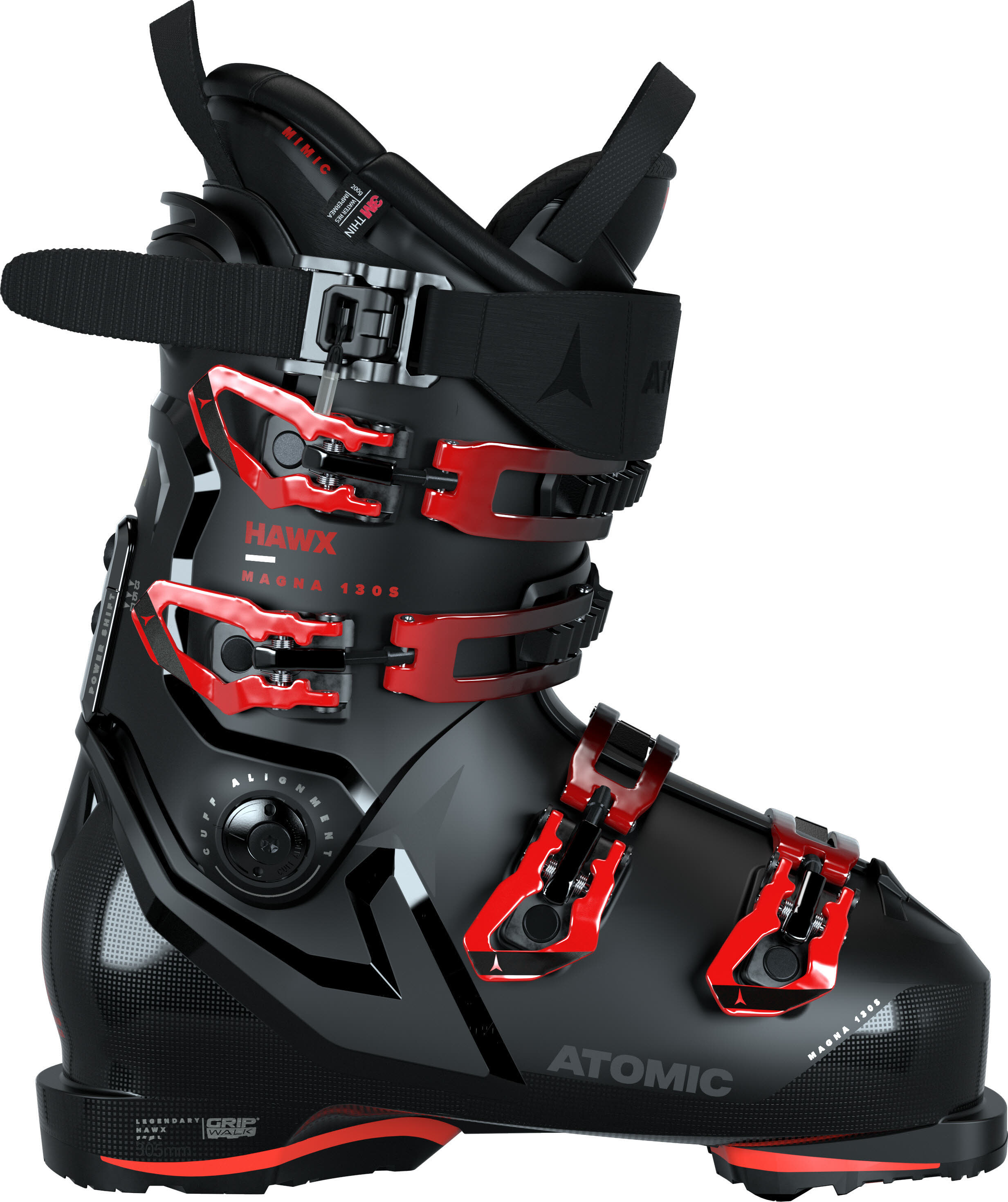 Atomic HAWX MAGNA 130 S GW Unisex Skischuhe Skiboots 23/24 schwarz/rot NEU