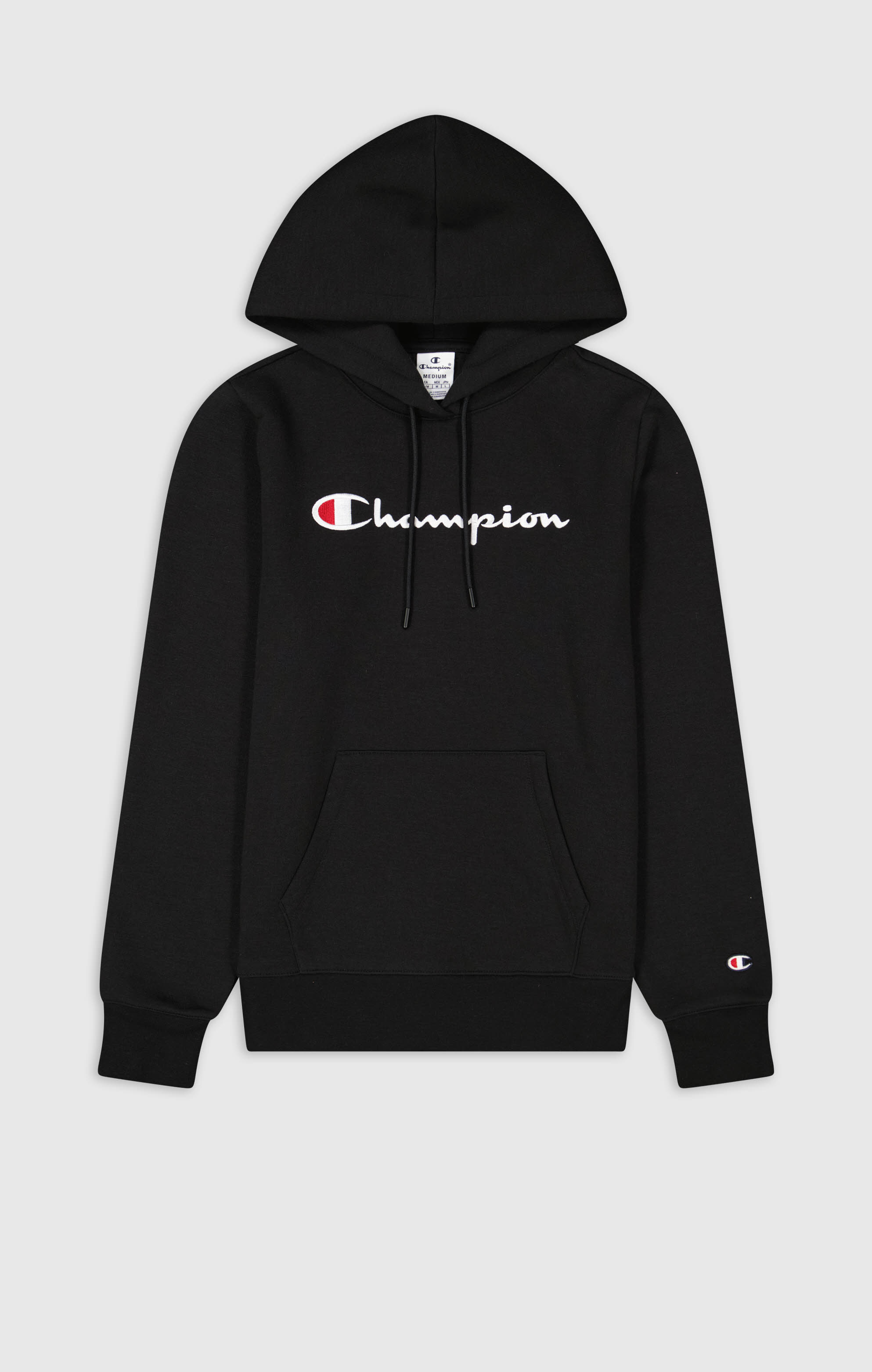 Champion Hooded Sweatshirt Damen Kapuzenpullover Kapuzensweat schwarz