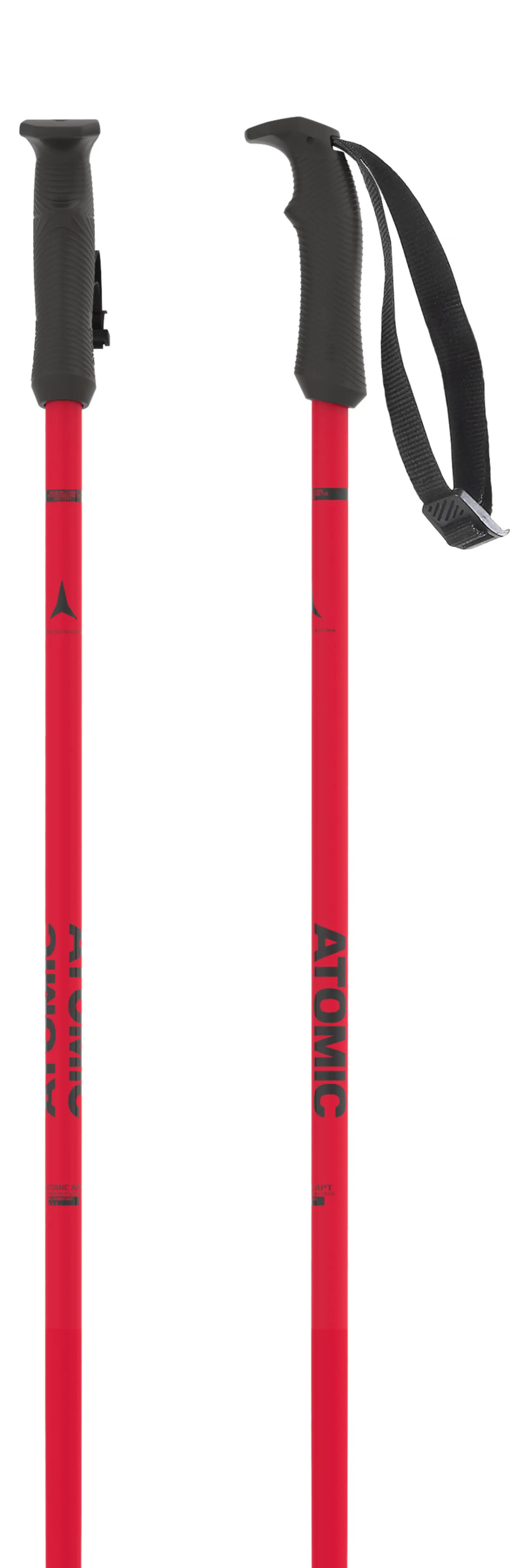 Atomic AMT Unisex Skistöcke Ski Poles Ski Alpin Aluminium rot NEU