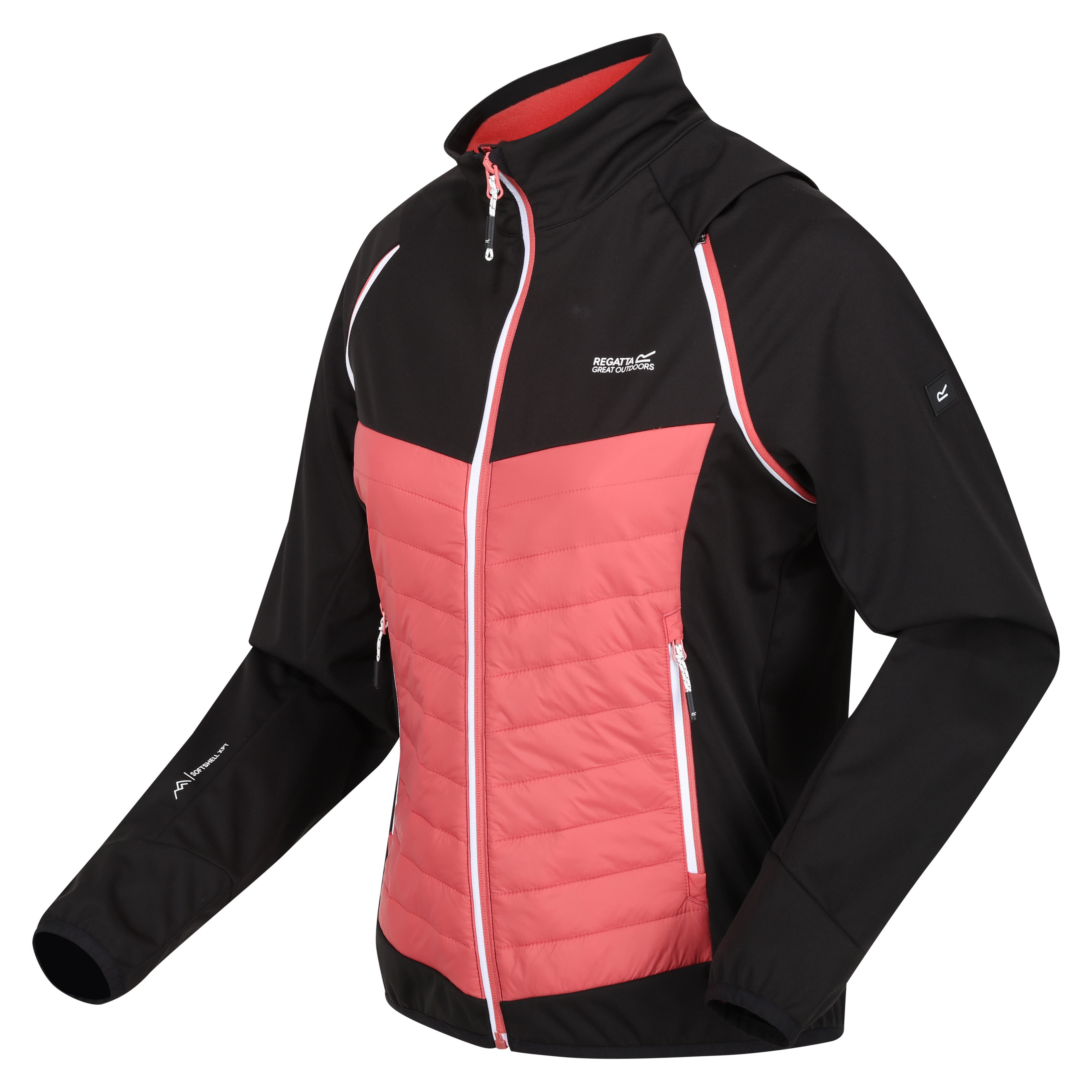 Regatta Steren Hybrid Damen Wanderjacke Outdoorjacke rosa