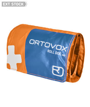 Ortovox First Aid Roll Doc Mid Allround Erste Hilfe Set Übersichtlich Orange