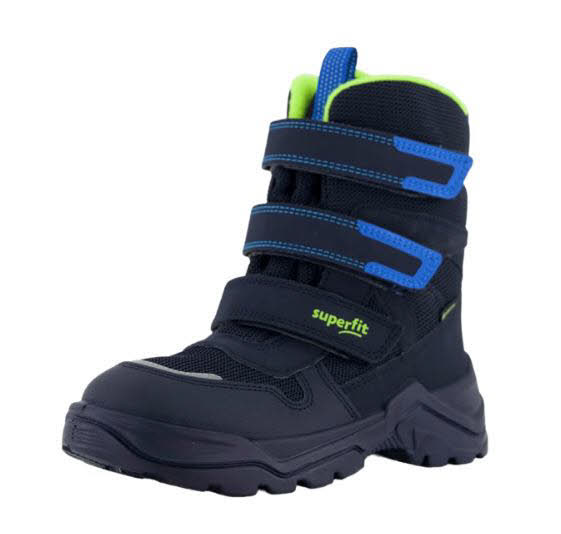 Superfit Snow Max Jungen Stiefel Winterschuhe wasserdicht blau