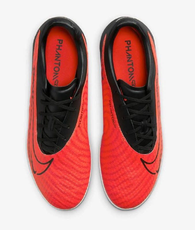 NIKE Phantom GX Academy Herren Fußball Hallenschuhe Indoor rot/schwarz NEU