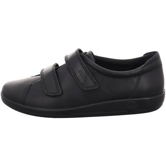 ECCO Soft 2.0 Damen Modeschuhe Freizeitschuhe Klettverschluß Leder NEU